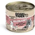 Dogs'n Tiger Økonomipakke Dogs'n Tiger godbitmeny 12 x 200 g - Okse med lever
