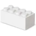 LEGO Mini Box 8 - Matoppbevaringsbeholder - terning - hvit