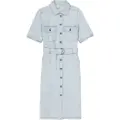 Garcia O40084 Kortermet Midi-kjole