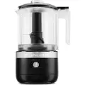KitchenAid 5KFCB519EBM - Huggemaskin - 1.19 liter - trådløs - matt svart