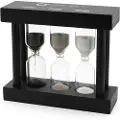 Bredemeijer Minutnik Bredemeijer Bredemeijer Tea Timer 3fold black 2/3/5 Minutes 195005