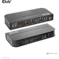 Club 3D CSV-7210 - KVM / lydsvitsj - 2 x KVM/lyd - 1 lokalbruker - stasjonær