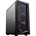 Cooler Master CMP 510 - Mid tower - ATX - sidepanel med vindu (herdet glass) - ingen strømforsyning (ATX) - svart - USB/lyd