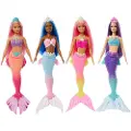 Barbie Sirene Dukke I Forskjellige Farger