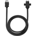 Fractal Design Model D - USB-kabel - USB-C header (hann) til 24 pin USB-C (hunn) panelmonterbar - 67 cm - svart - for Focus 2 Pop Air, Mini Air RGB, Mini Silent, Silent, XL Air RGB, X