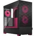 Fractal Design Pop Air RGB - Tower - ATX - sidepanel med vindu (herdet glass) - ingen strømforsyning (ATX) - magenta, tonet, blank - USB/lyd - for Fractal Design Model D, Type D