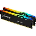 Kingston Fury Beast Rgb 32gb 2x16gb Ddr5 5200mhz Ram-minne