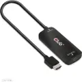 Club 3D - Video adapter - HDMI, Micro-USB type B (kun strøm) til 24 pin USB-C hunn - 26 cm - aktiv, 8 K 30 Hz (7680 x 4320) støtte, 4 K 120 Hz (3840 x 2160) støtte