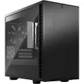 Fractal Design Define 7 Nano - Tower - Mini-DTX - sidepanel med vindu (farget glass) - ingen strømforsyning (ATX) - svart - USB/lyd
