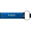 Kingston IronKey Keypad 200 - USB-flashstasjon - kryptert - FIPS 140-3 Level 3 - 8 GB - USB 3.2 Gen 1