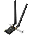TP-LINK Archer TXE72E, Intern, Koblet med ledninger (ikke trådløs), PCI Express, WLAN / Bluetooth, 2402 Mbit/s, Sort
