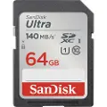 SanDisk Ultra - Flashminnekort - 64 GB - Class 10 - SDHC UHS-I