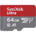 SanDisk 64 GB SanDisk Ultra microSDXC klasse 10 UHS-I 140 MB/s A1