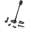 Bosch Serie 8 BCS82MAT14, 2-i-1 stavstøvsuger, Uten pose, Sort, Tørr, Hygieniefilter, Filtrering