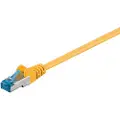Goobay LAN CAT 6A S/FTP - Gul - 0.5 meter