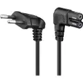 Goobay 73018, 1,5 m, Strømplugg type C, CEE7/16, H03VVH2-F, 250 V