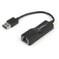 StarTech.com USB 2.0 to 10/100 Mbps Ethernet Network Adapter Dongle - USB Network Adapter - USB 2.0 Fast Ethernet Adapter - USB NIC (USB2100) - Nettverksadapter - USB 2.0 - 10/100 Ethernet - svart