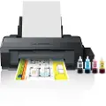 Epson L1300 - Skriver - farge - ink-jet - påfyllbar - A3 - 5760 x 1440 dpi - opp til 15 spm (mono) / inntil 5.5 spm (farge) - kapasitet: 100 ark - USB