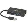 StarTech.com Bærbar Usb 3.0 Med Gigabit Ethernet Hub