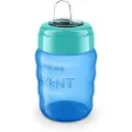 Philips AVENT 260 ml 9+ måneder EASY SIP spillsikker drikkedunk, blå