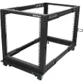 StarTech.com 12u Justerbar Dybde 4-stolpers Rackserver