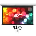 Elite Screens Saker Series SK135XHW-E18 - Projeksjonsskjerm - takmonterbar, veggmonterbar - motorisert - 110 V - 135 (343 cm) - 16:9 - MaxWhite FG - hvit emalje