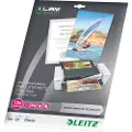 Leitz - Glanset, krystallklar - A4 (210 x 297 mm) lamineringspunger