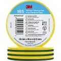 3M 7100222493, 1 stykker, Grønn/gul, PVC, 600 V, Blister, 20,12 m