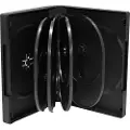 MediaRange BOX35-10, DVD-etui, 10 disker, Sort, Plast, 120 mm, RoHS