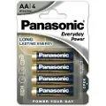 Panasonic Alkaline Everyday Power LR6EPS - Batteri 4 x AA-type - Alkalisk