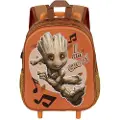 KARACTERMANIA 3d Soundtrac I Am Groot Marvel 34 Cm Ryggsekk Med Hjul
