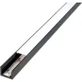 SG StripLine 1,8m Sort profil påbygget