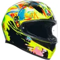 AGV K3 Rossi Winter Test 2019 E2206 Mplk Fullface-hjelm