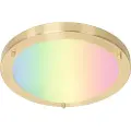 QAZQA Smart taklampe gull 31 cm IP44 inkl. Wifi A60 - Yuma