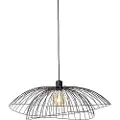QAZQA Smart pendellampe sort 66 cm inkl. Wifi G95 - Pua