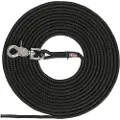 Trixie Tracking lead, trigger snap hook, round, S–L: 5m/ø6mm,black