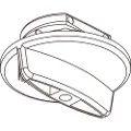SOLAR PLUS Global 1F Base GBA14-3 til krog XTAK11 2 mm, hvid