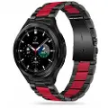 Tech-Protect Bransoleta Tech-protect Stainless Samsung Galaxy Watch 4 40/42/44/46mm Black/Red