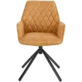 Loft 24 Loft24Spisestol med armlener PRESTON, 2-pk.BrunArmstolerFra Homeroom