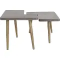 Loft 24 Loft24Sofabord LoupeBrunSofabordFra Homeroom