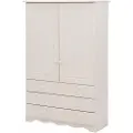 Loft 24 Loft24Baderomsskap Minik 2 dører/3 skufferHvitBaderomsmøblerFra Homeroom