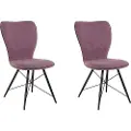 Loft 24 Loft24Spisestol Viola, 2 stk.LillaStolerFra Homeroom