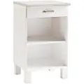 Loft 24 Loft24Skap Alby 1 skuffHvitSkapFra Homeroom