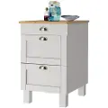 Loft 24 Loft24Oppbevaringsskap Toscana 3 skuffer D:60HvitSkapFra Homeroom