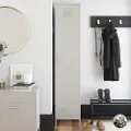 Dorel Home Dorel HomeSkap med en dør CacheGråSkapFra Homeroom