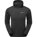 Montane Protium Lite Hoodie, fleecegenser, herre, svart