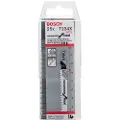 Bosch Progressor for Wood T 234 X - Stikksagblad - for tre, bløtt tre - 25 deler - T-skaft - lengde: 117 mm