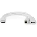 Nedis USB-C-Adapter USB-C til USB-C & 3,5mm
