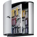 Durable KEY BOX - Nøkkelskap - 36 kroker - aluminium - sølv