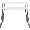 Dorel Home Dorel HomeSkrivebord Haven RetroHvitSkrivebordFra Homeroom